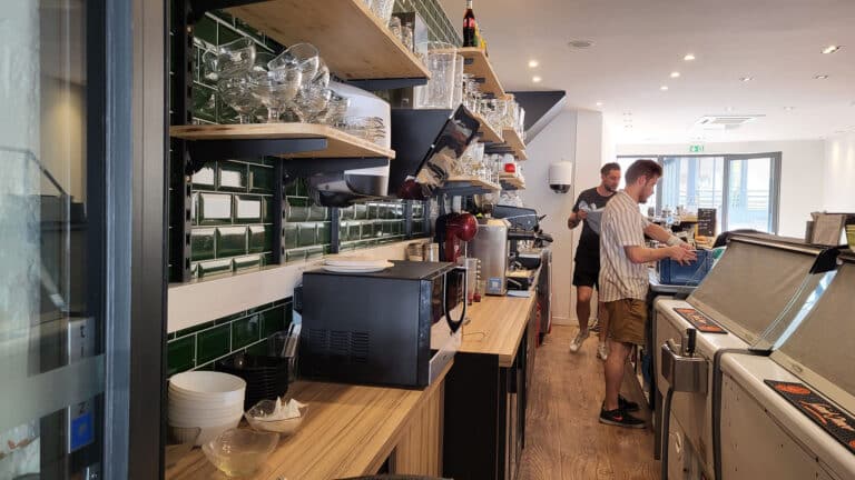 le glacier detail comptoir